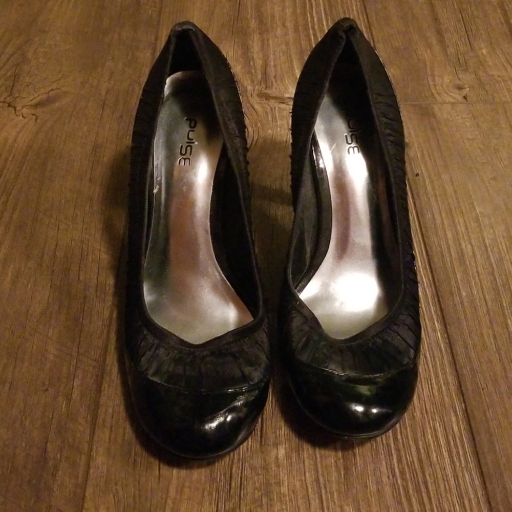 Black heels